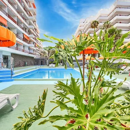 Luxury Studio Quasar Sea View In Olimpia Playa de las Americas  Zewnętrze zdjęcie